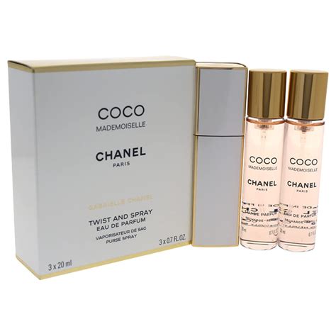 chanel coco mademoiselle eau de parfum twist and spray|chanel mademoiselle perfume 3.4 oz.